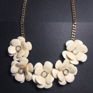 Flower Statement Necklace